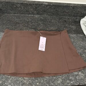 wild fable Brown Mini Skort